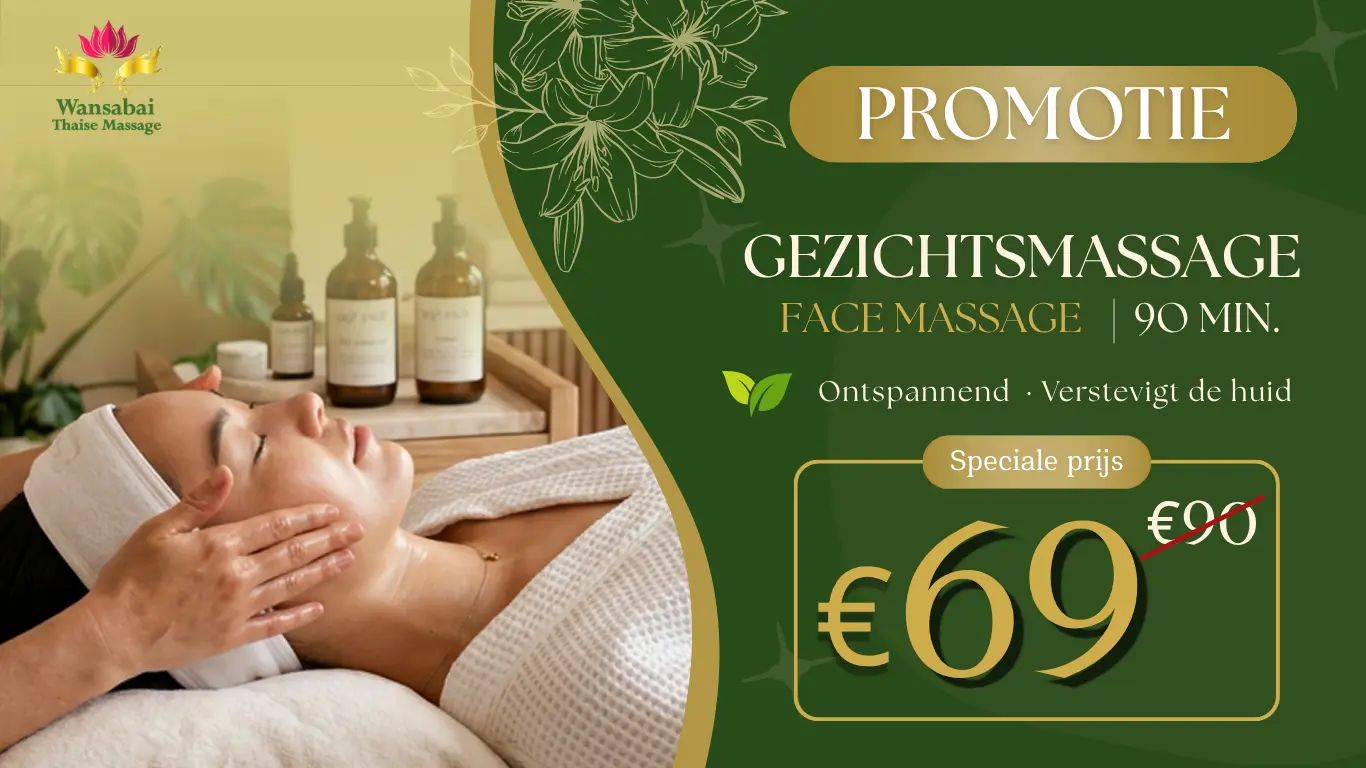 Promotie gezichtsmassage